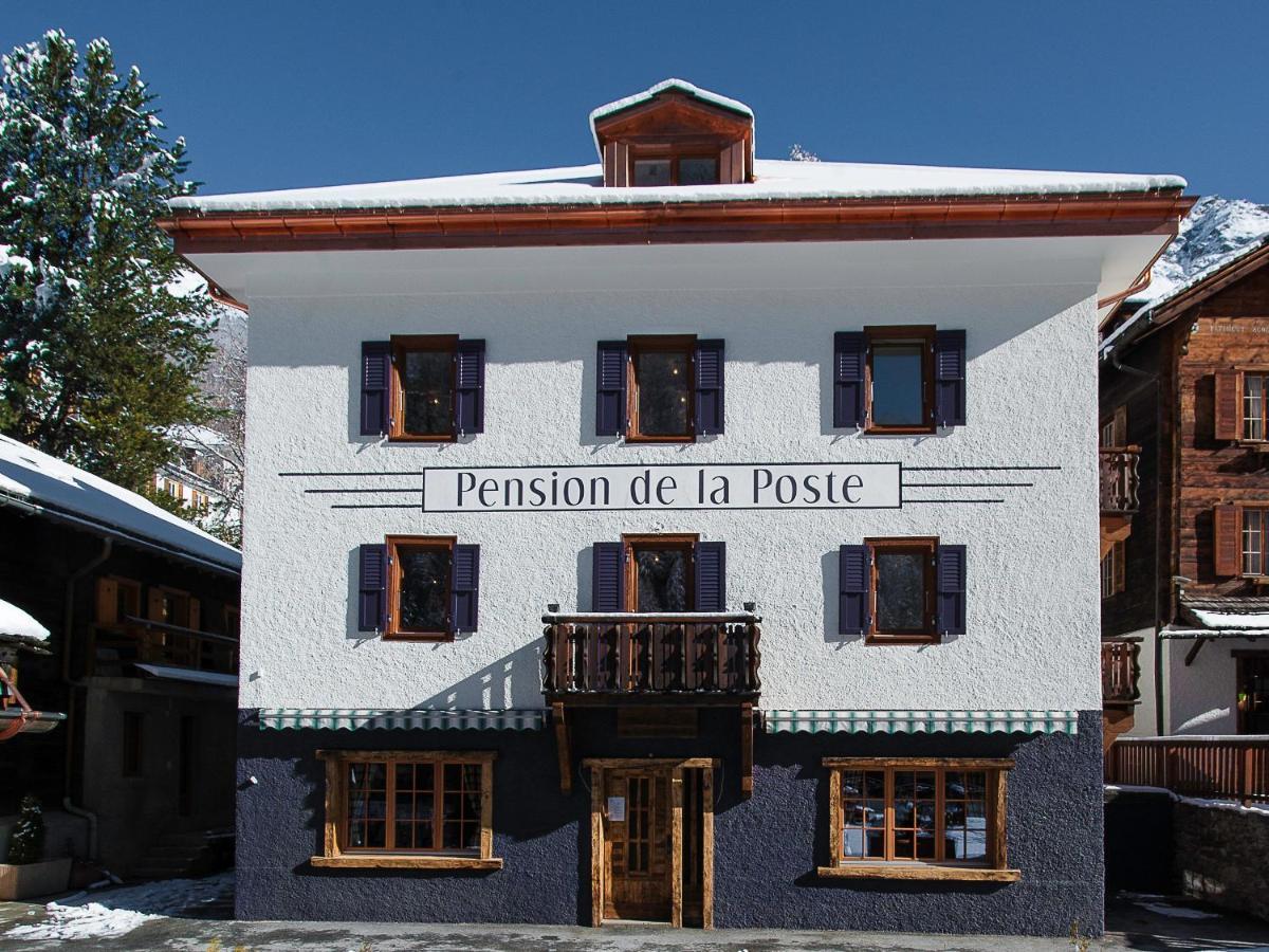 Pension De La Poste Hotel Zinal Exterior photo